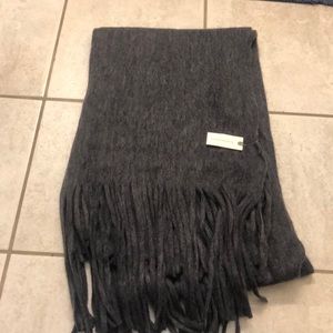 Anthropologie gray scarf